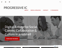 Tablet Screenshot of progressive-ic.com